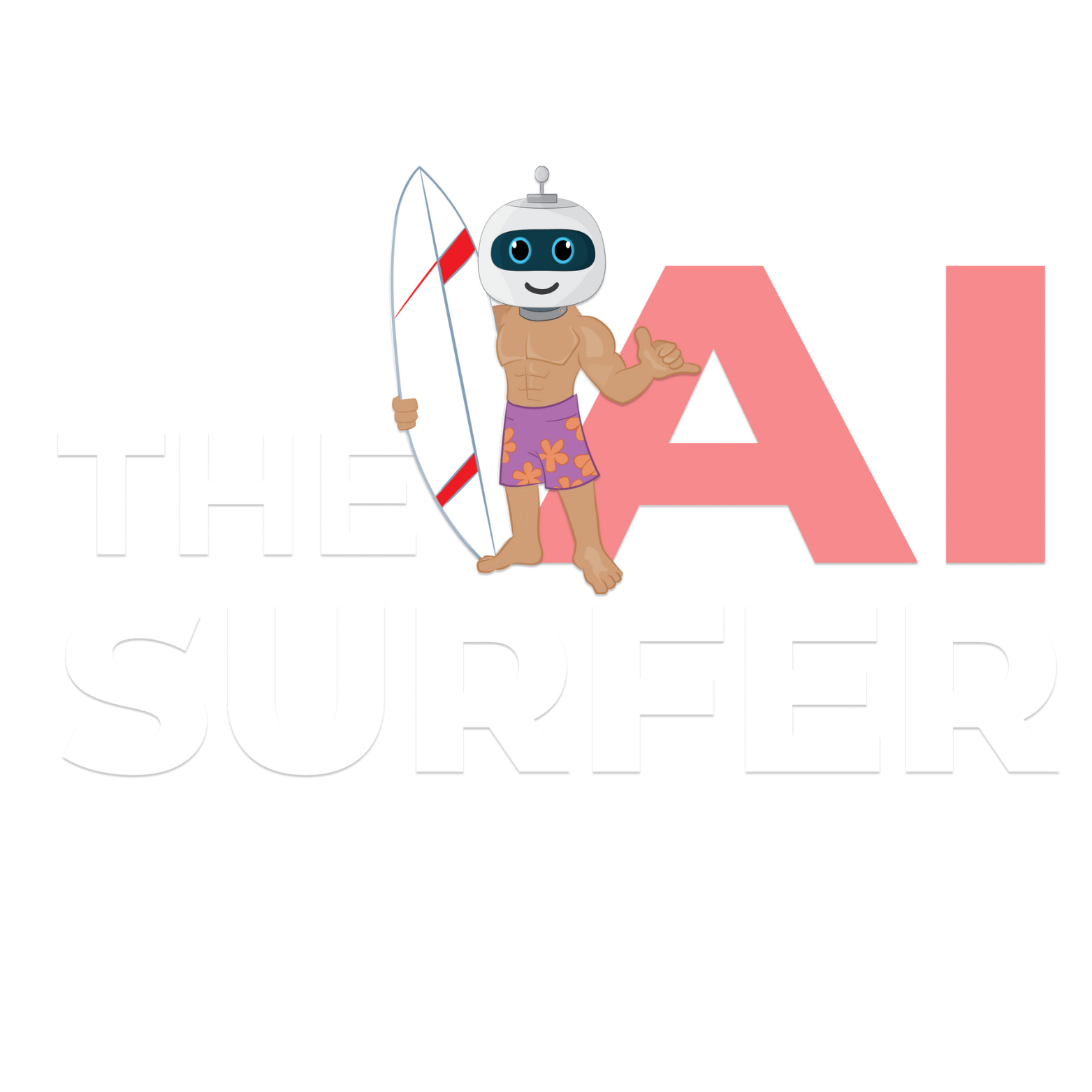 The AI Surfer official logo