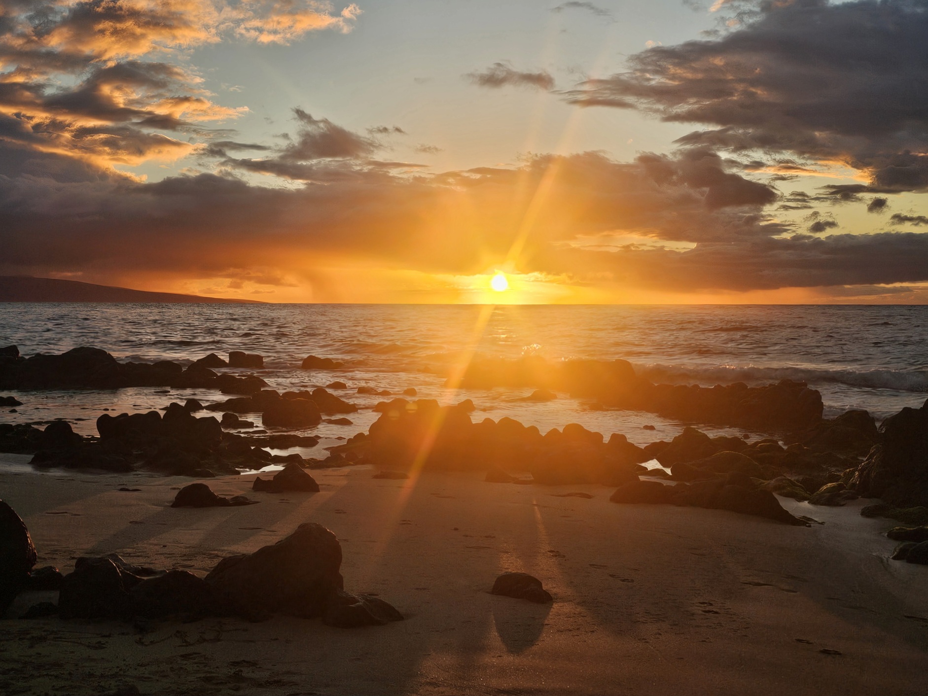 Welcoming ocean view on Maui