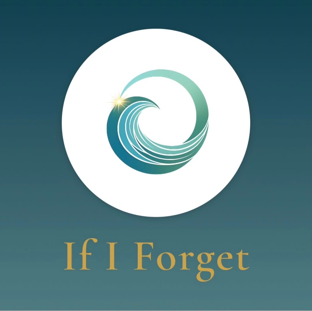 If I Forget recording, questions and saved memories screens