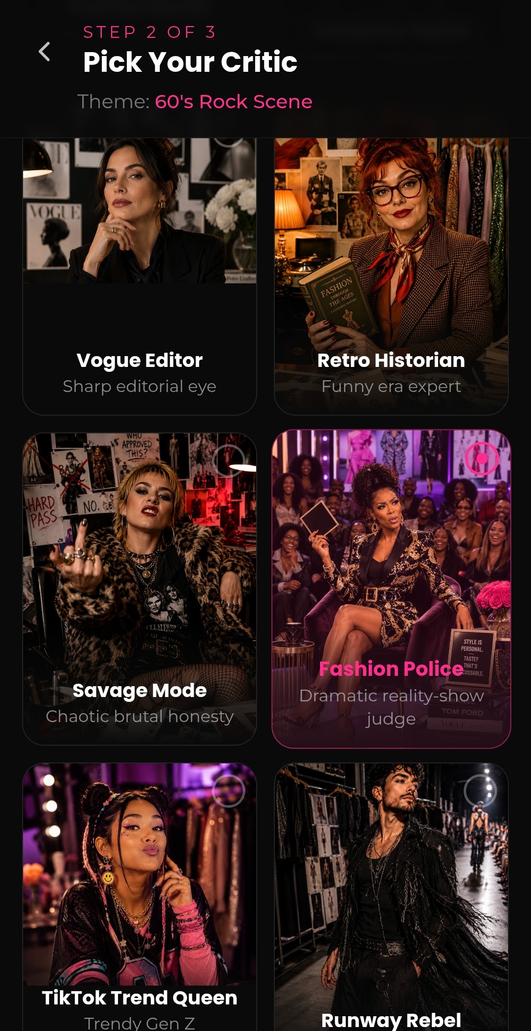 Styled or Wild AI fashion judges